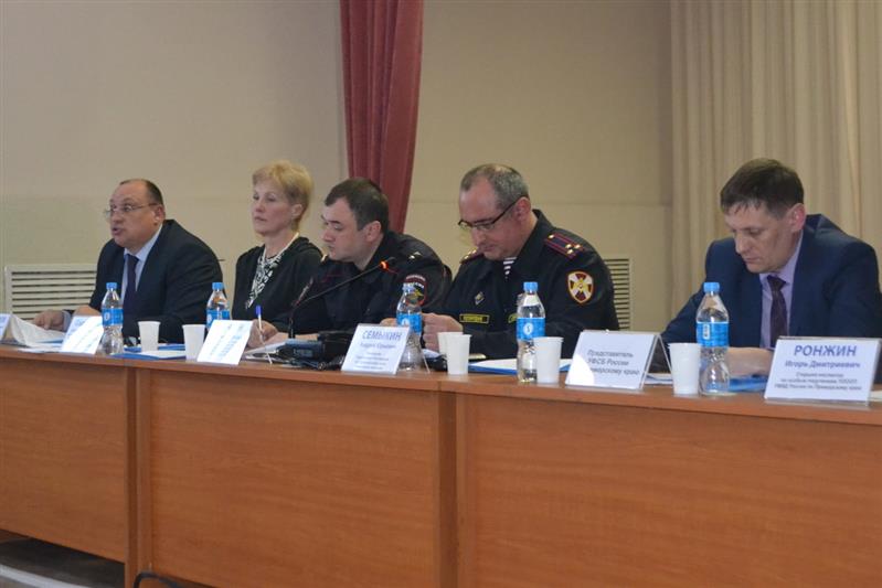 В Управлении Росгвардии по Приморскому краю состоялось заседание Координационного совета по взаимодействию с частными охранными организациями 