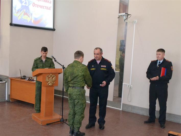 Начальник Управления Росгвардии по Приморскому краю поздравил своих подчиненных с 23 февраля