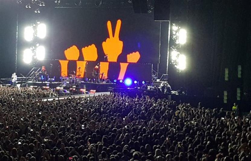 Сотрудники Росгвардии обеспечили правопорядок во время концерта «Depeche Mode» в Санкт-Петербурге