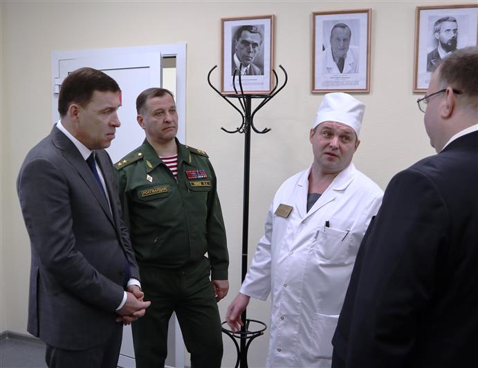 В госпитале Уральского округа Росгвардии открыт обновленный инфекционный корпус