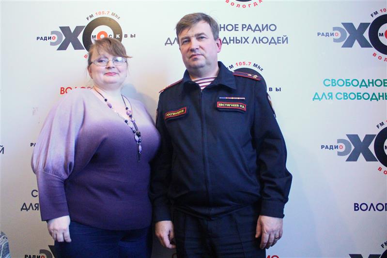 Начальник вологодского Центра лицензионно-разрешительной работы Росгвардии стал участником программы «Гость в студии» радиостанции «Эхо Москвы в Вологде»