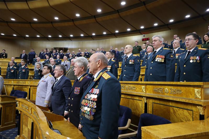 Делегация Северо-Западного округа Росгвардии приняла участие в официальном приеме губернатора Ленинградской области