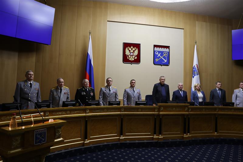 Делегация Северо-Западного округа Росгвардии приняла участие в официальном приеме губернатора Ленинградской области
