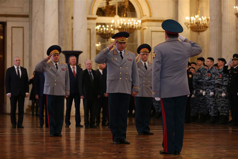 Генерал-полковник Павел Дашков вступил в должность командующего Северо-Западным округом войск национальной гвардии РФ (видео)