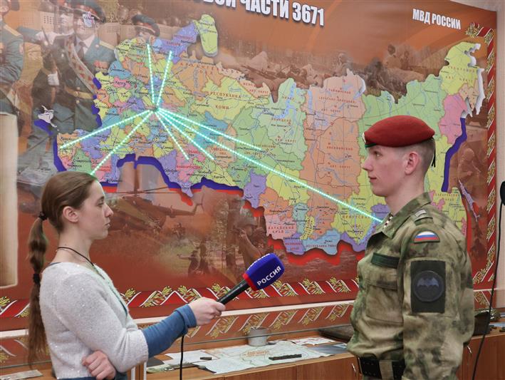 Представители государственной власти поздравили военнослужащих богородской бригады с Днем защитника Отечества