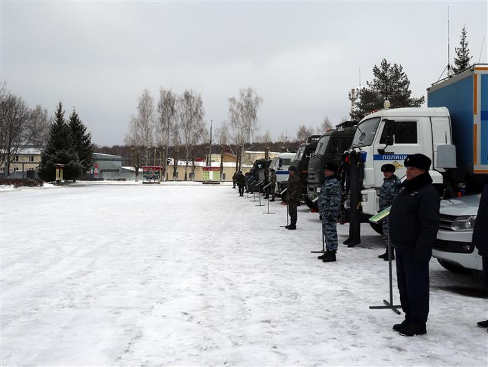 Представители государственной власти поздравили военнослужащих богородской бригады с Днем защитника Отечества