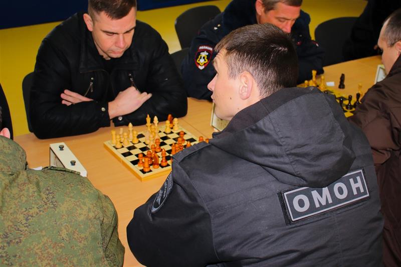 На Ставрополье прошел шахматный турнир среди военнослужащих и сотрудников краевого управления Росгвардии
