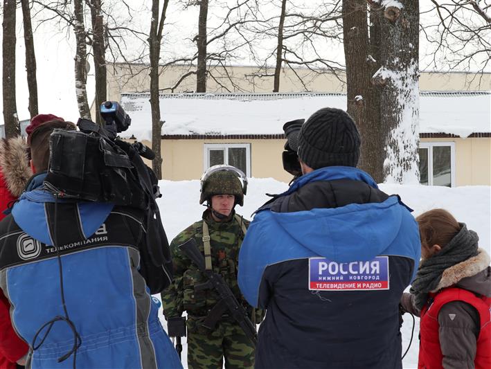 Представители государственной власти поздравили военнослужащих богородской бригады с Днем защитника Отечества