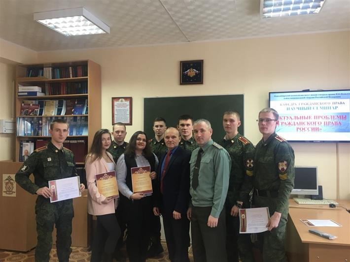 Новосибирский военный институт имени генерала армии И.К. Яковлева поддерживает развитие науки 