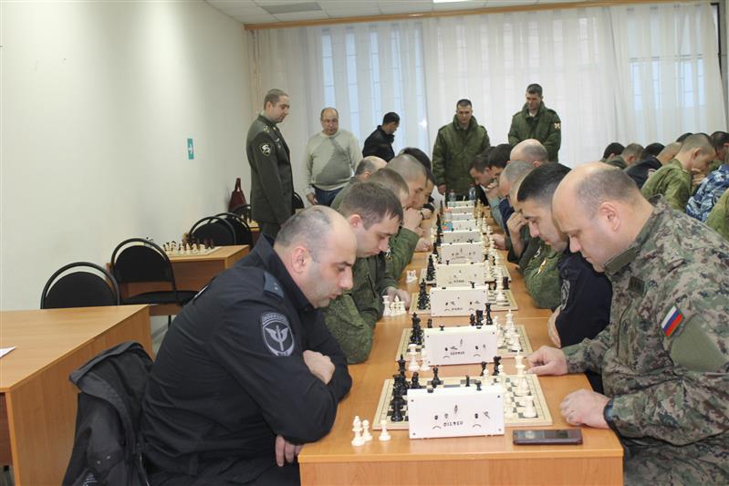 В Северо-Кавказском округе Росгвардии  завершился  чемпионат по шахматам