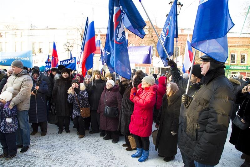 Росгвардия обеспечила правопорядок на патриотическом митинге в Челябинске