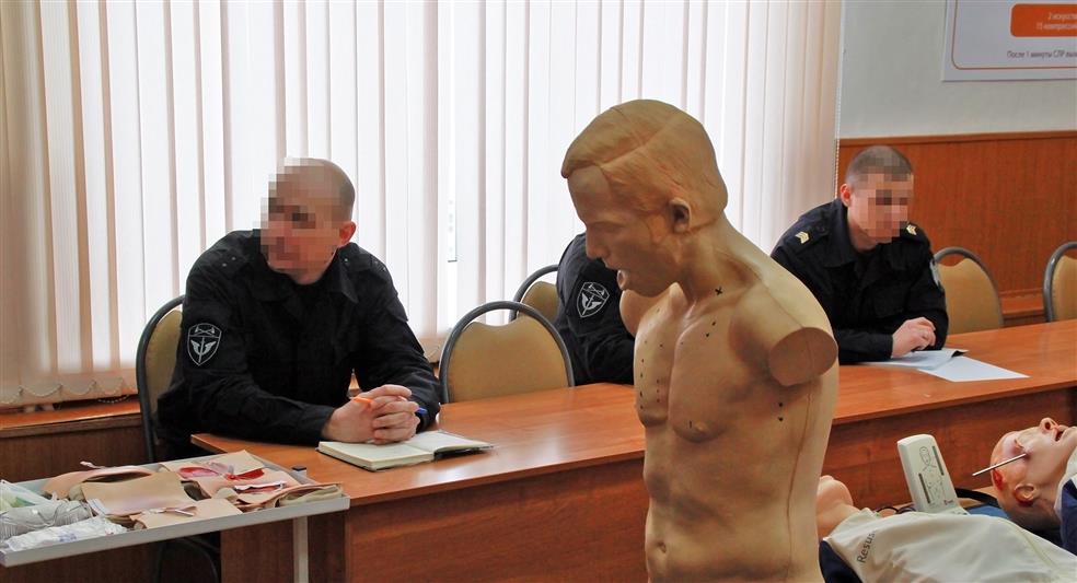 В Саранске прошел учебный сбор внештатных санитаров спецподразделений Росгвардии