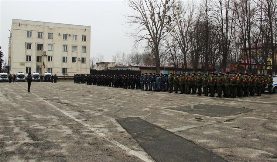 Во Владикавказе состоялся гарнизонный развод 