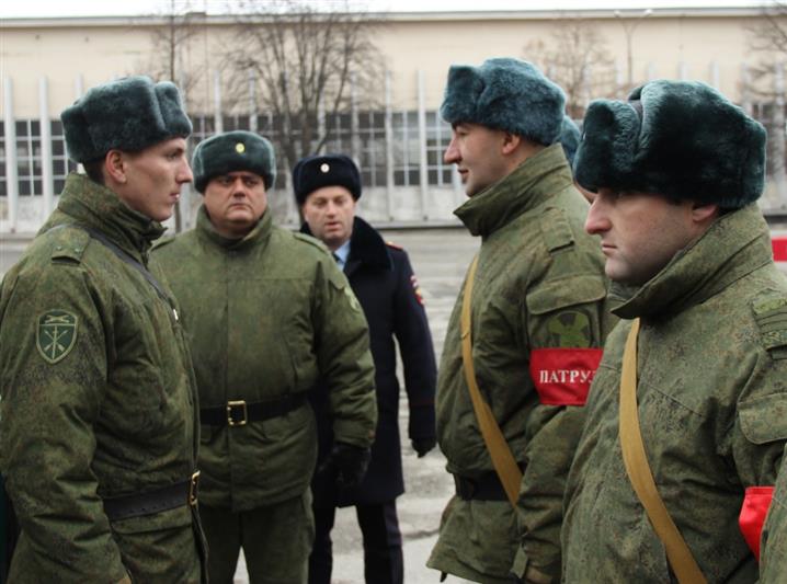 Во Владикавказе состоялся гарнизонный развод 