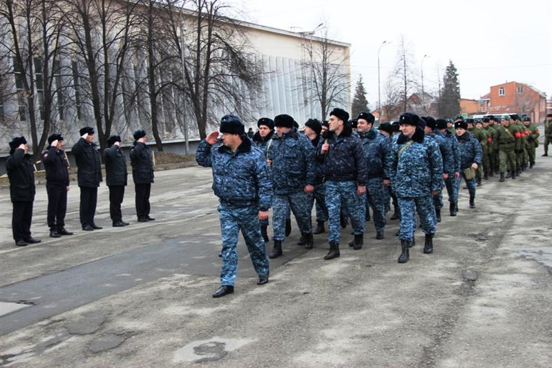 Во Владикавказе состоялся гарнизонный развод 