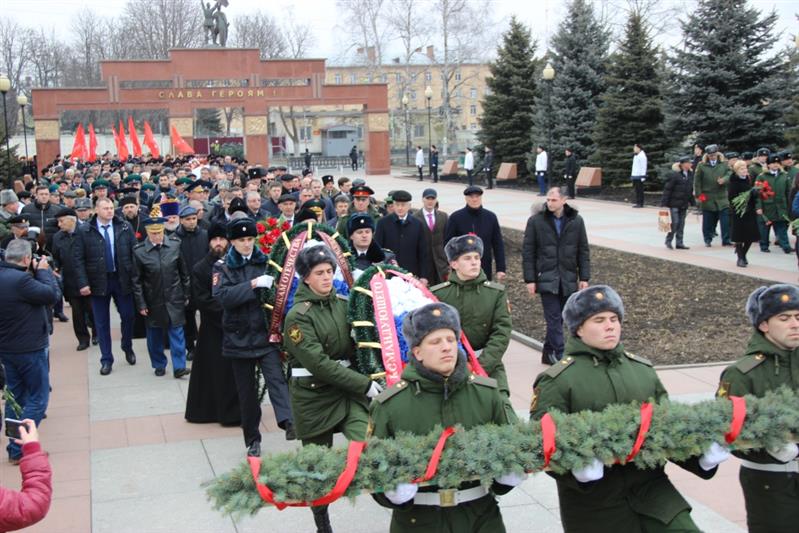 В Северной Осетии росгвардейцы почтили память павших защитников Родины
