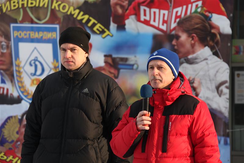Росгвардия провела лыжную эстафету в поддержку олимпийской сборной