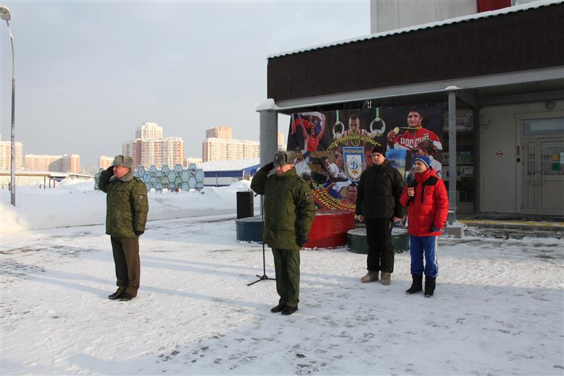 Росгвардия провела лыжную эстафету в поддержку олимпийской сборной