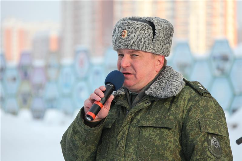 Росгвардия провела лыжную эстафету в поддержку олимпийской сборной