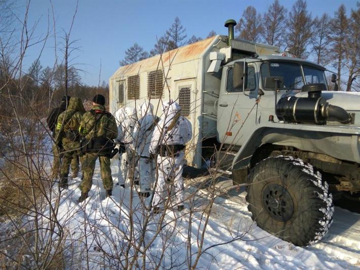Росгвардия приняла участие в обеспечении общественной безопасности во время запуска ракеты с космодрома «Восточный»