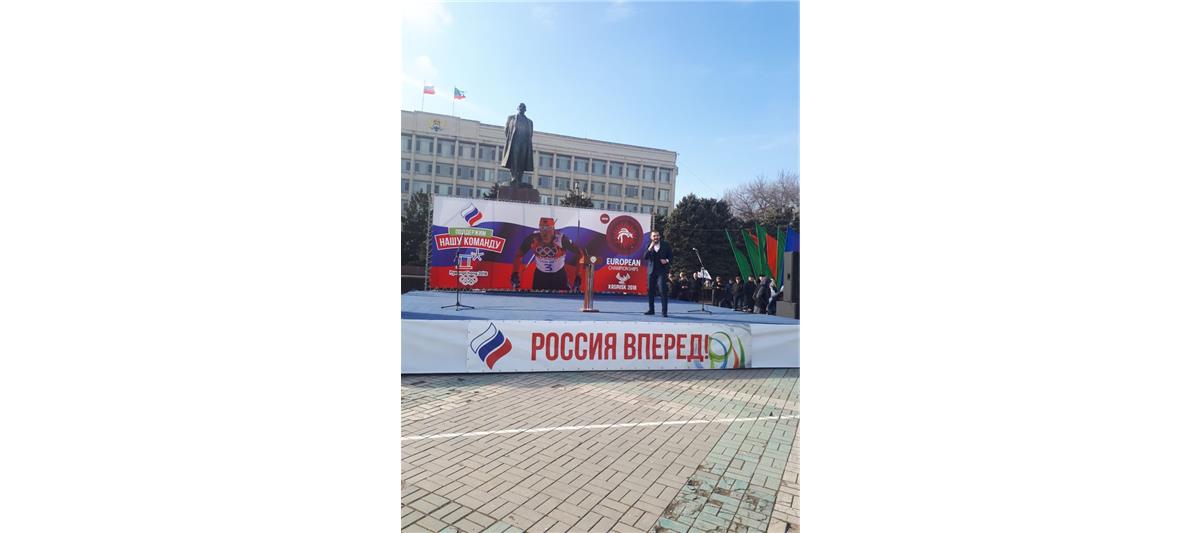В Дагестане сотрудники Росгвардии обеспечили охрану общественного порядка в ходе проведения митинга в поддержку российских олимпийцев