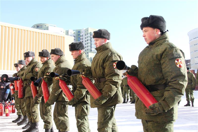 В Центральном аппарате Росгвардии прошло пожарно-тактическое учение