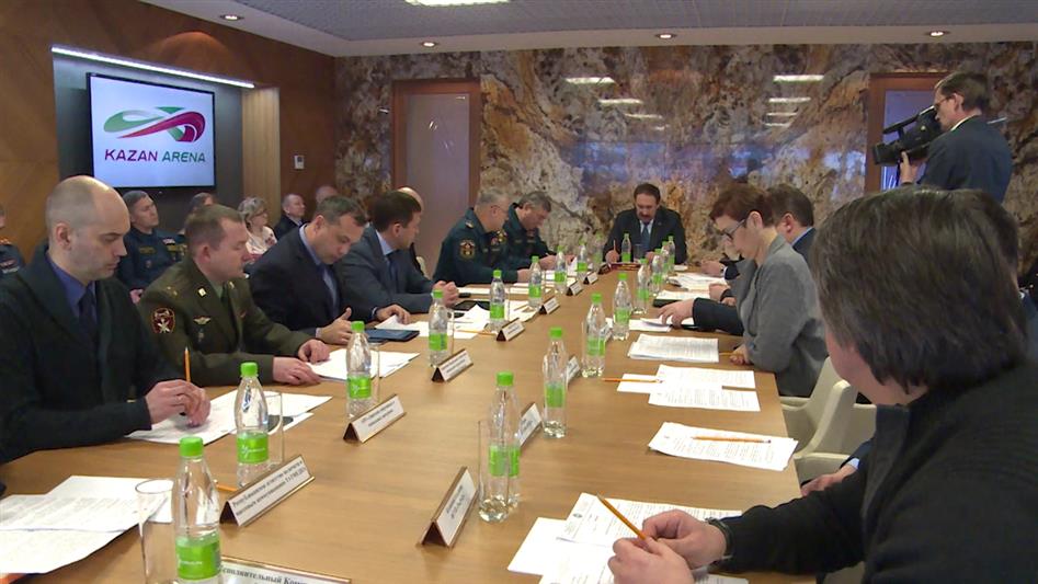 ОМОН Управления Росгвардии по Республике Татарстан принял участие в межведомственных учениях на стадионе «Казань – Арена»