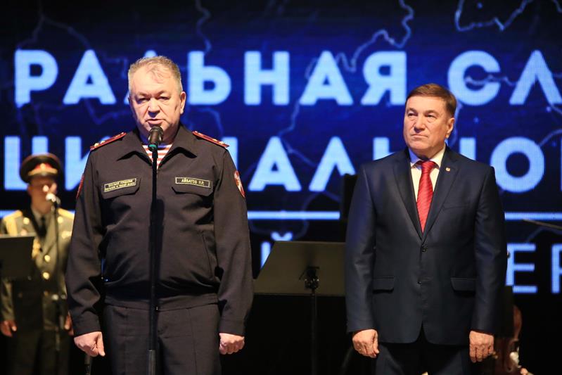 В Томском областном драматическом театре прошла патриотическая акция «Пока сердца для чести живы…»