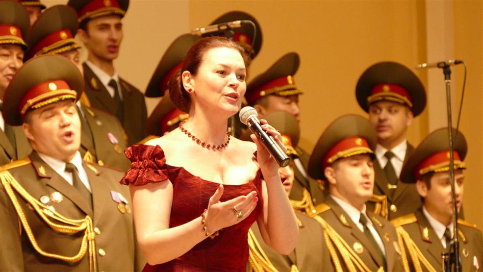 Академический ансамбль песни и пляски Росгвардии выступил перед воспитанниками Московского президентского училища им. М.А. Шолохова