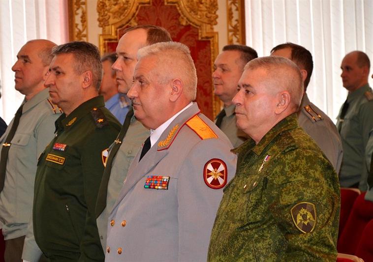 В управлении Южного округа Росгвардии состоялось торжественное мероприятие, посвященное Дню защитника Отечества