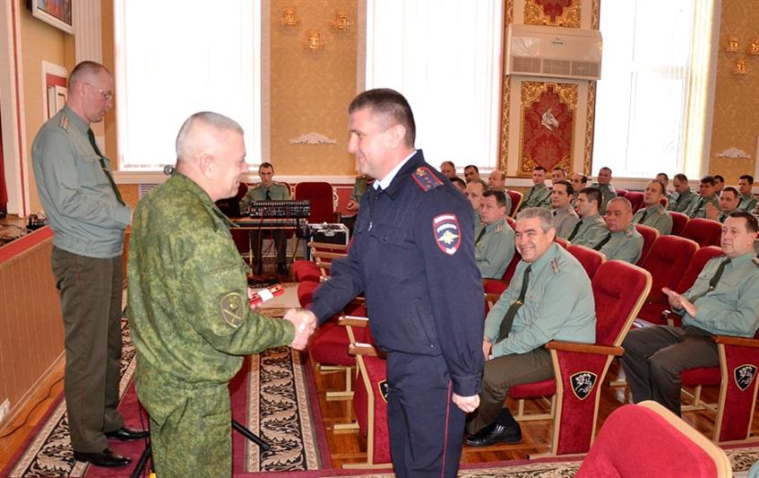 В управлении Южного округа Росгвардии состоялось торжественное мероприятие, посвященное Дню защитника Отечества
