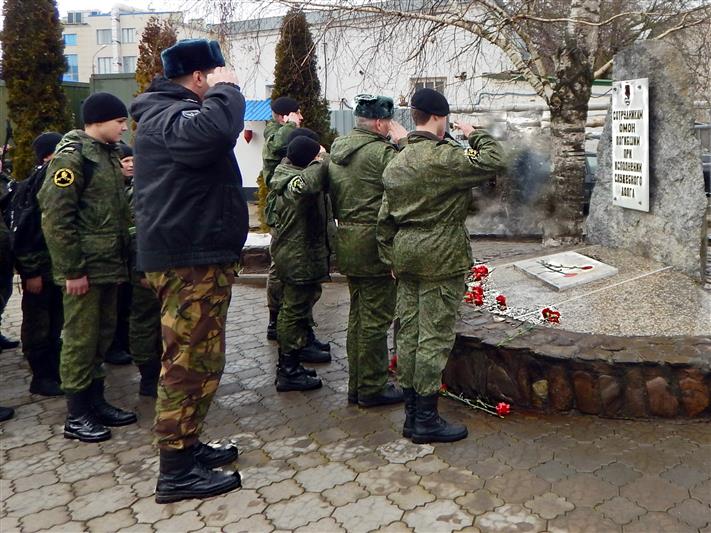 Ставропольские росгвардейцы провели военно-патриотическое мероприятие для кадет-ермоловцев