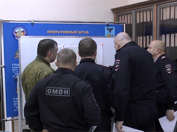 Подразделения Управления Росгвардии по Белгородской области приняли участие в межведомственном учении