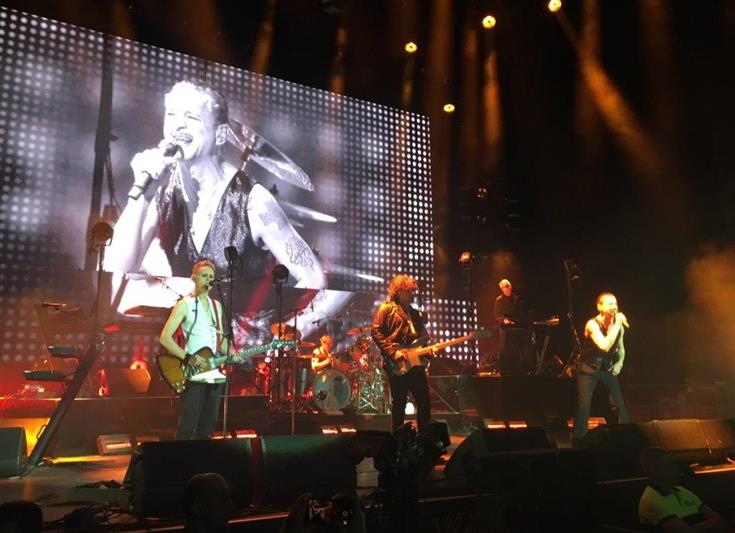 Сотрудники Росгвардии обеспечили правопорядок во время концерта «Depeche Mode» в Санкт-Петербурге