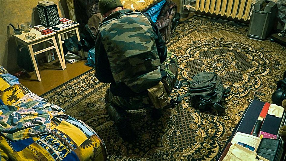 В Пензе сотрудники Росгвардии оперативно отреагировали на сигнал об обнаружении в жилом доме подозрительного предмета