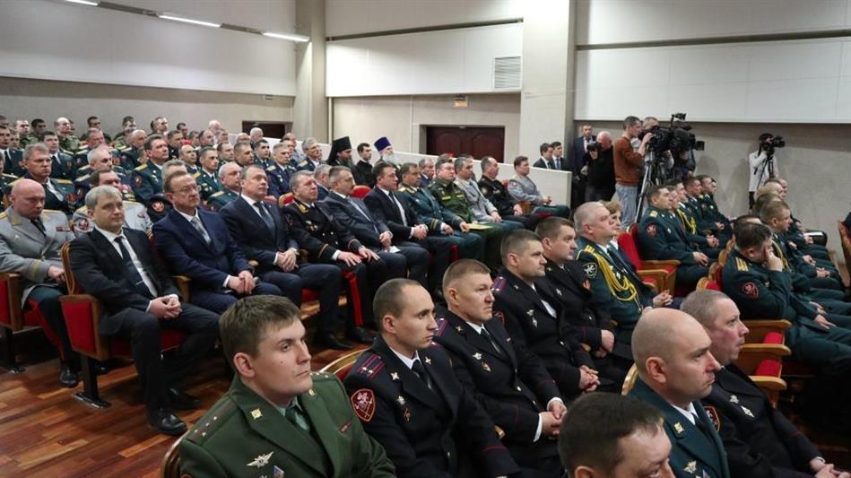 В управлении Уральского округа состоялось торжественное собрание, посвященное Дню войск национальной гвардии РФ