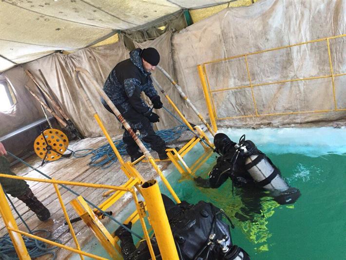 Водолазы СОБР приняли участие в ежегодных сборах на берегу озера Байкал