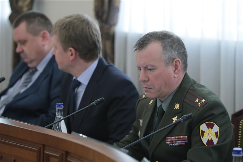 В Ростове-на-Дону заместитель руководителя регионального Управления Росгвардии принял участие в работе межведомственной антинаркотической комиссии