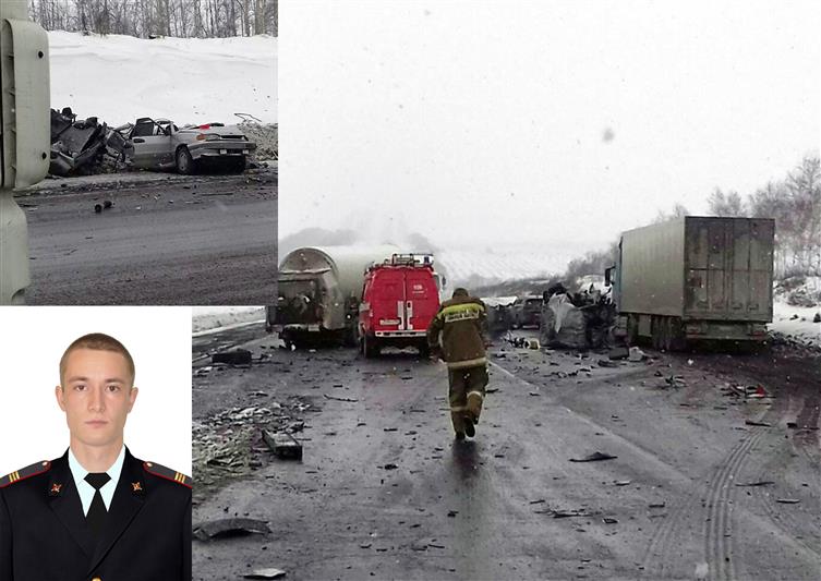 Росгвардеец помог пострадавшим в результате серьезного ДТП в Самарской области
