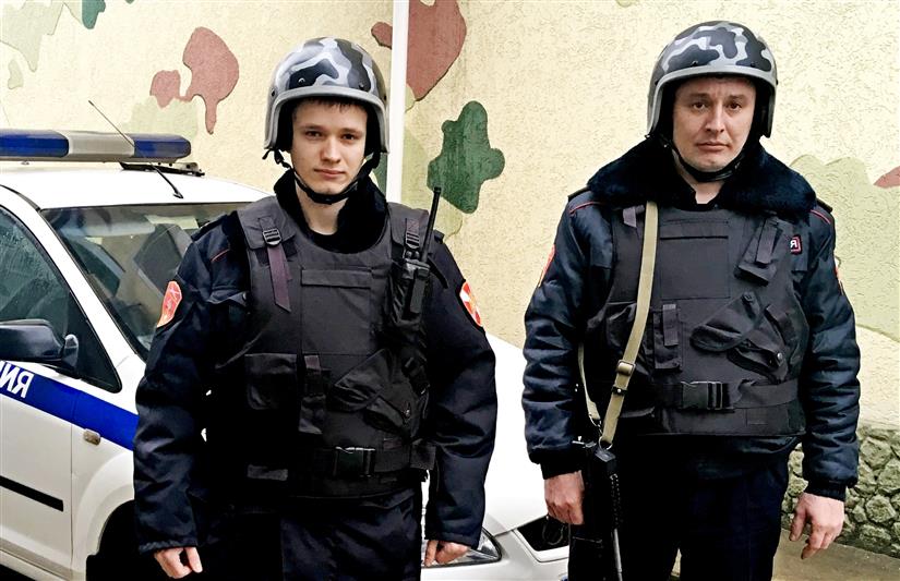 Крымские росгвардейцы задержали грабителя по горячим следам