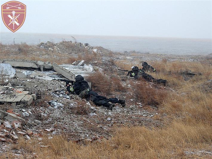 В Сибири подразделения Росгвардии участвовали в совместном с Министерством обороны учении