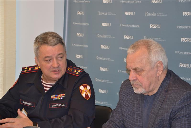 Начальник Управления Росгвардии по Самарской области рассказал журналисту  «Российской газеты» о работе своих подчиненных