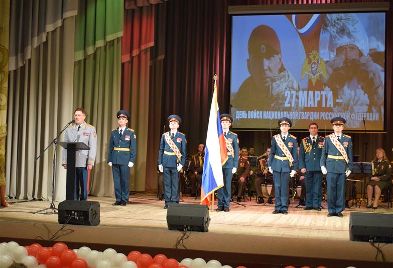 В Приволжском округе Росгвардии состоялось торжественное мероприятие, посвященное Дню войск национальной гвардии РФ