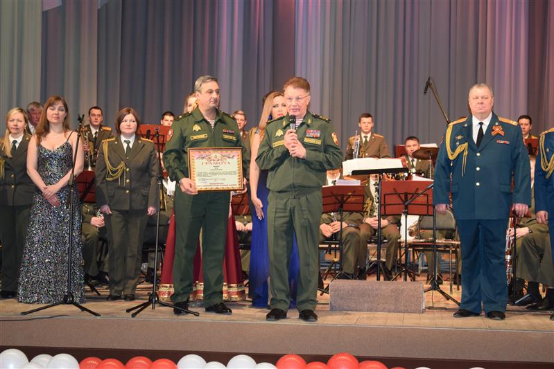 Образцово-показательный духовой оркестр Росгвардии завершил гастрольный тур по Нижегородской области гала-концертом