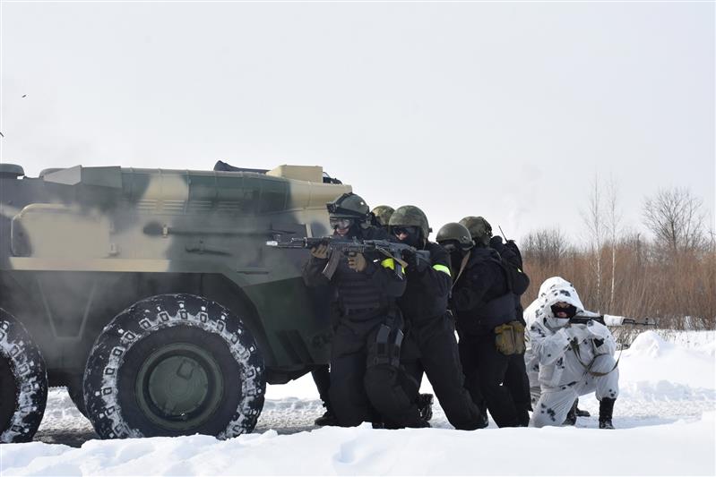 Сотрудники Отдела Росгвардии по Республике Марий Эл пригласили представителей региональных средств массовой информации осветить проведение занятий по тактико-специальной подготовке