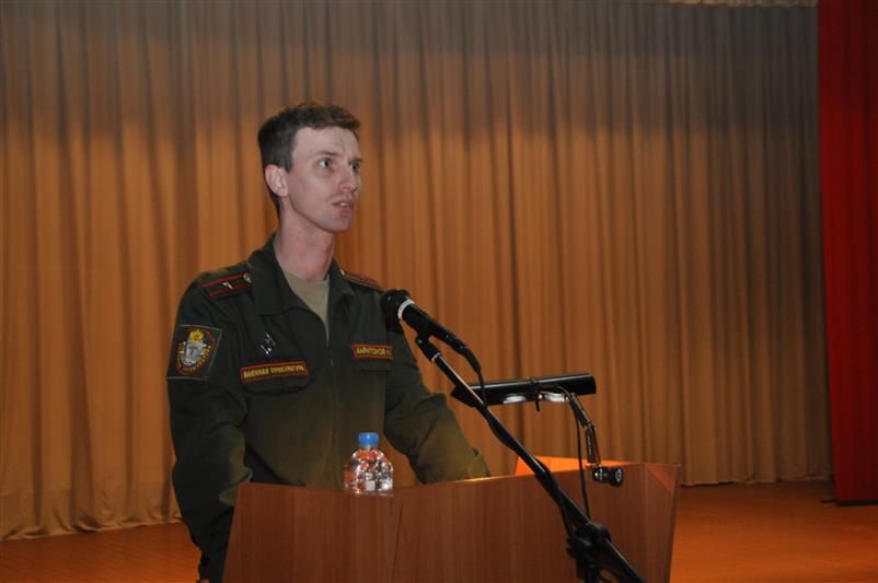 В Новосибирском военном институте состоялась техническая конференция с военнослужащими – владельцами личных транспортных средств 