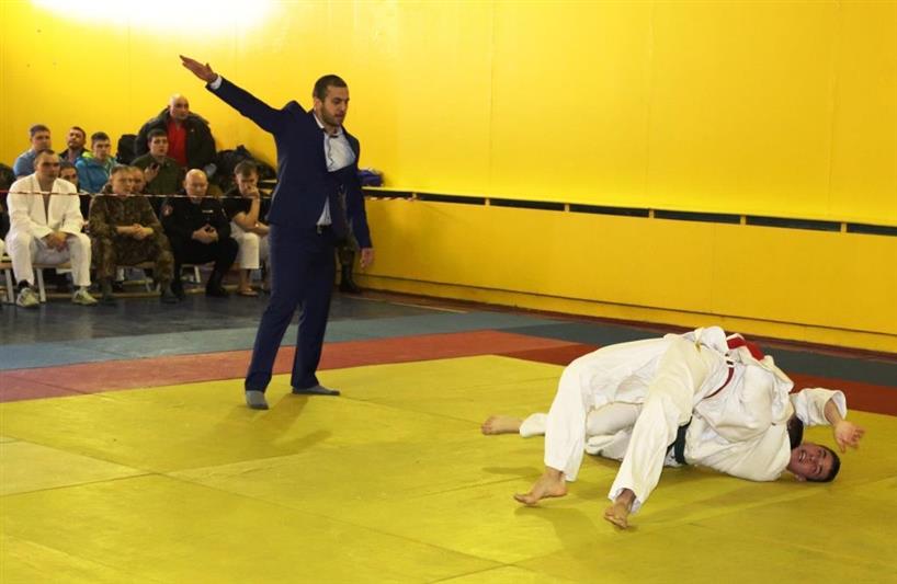 В Свердловской области прошёл чемпионат Уральского округа Росгвардии по дзюдо 