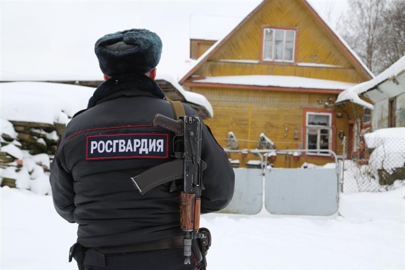 В Ленинградской области сотрудники Росгвардии задержали злоумышленников, совершивших кражи в частных домах
