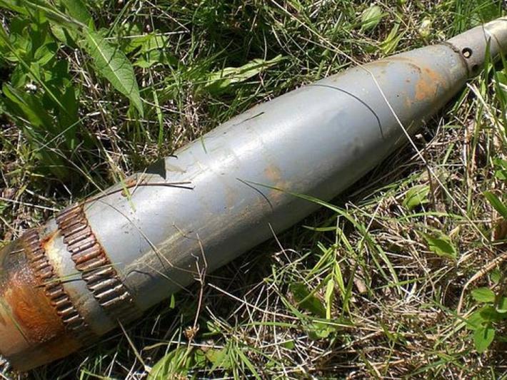 Бойцы ОМОН Управления Росгвардии по Республике Дагестан уничтожили осколочно-фугасный снаряд