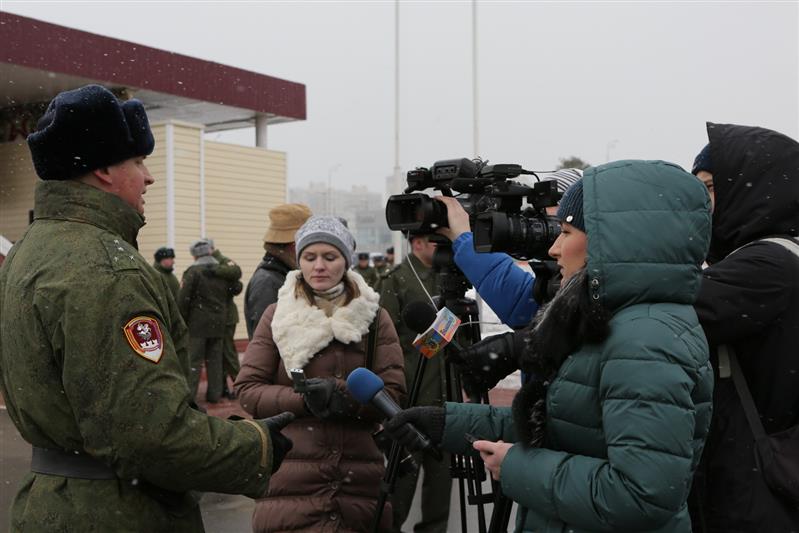 РОСГВАРДИЯ ПРОВЕЛА ПЕРВУЮ ОТКРЫТУЮ ТРЕНИРОВКУ  ПАРАДНОГО РАСЧЁТА